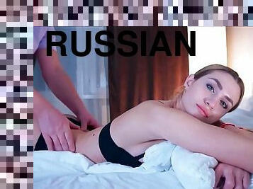 Tricked Young Russian Stepmom Into Erotic Massage And Prone Bone Fucking1 - Masturbation
