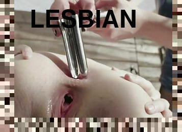 Intense lesbian sessions make ladies' pussies dripping wet