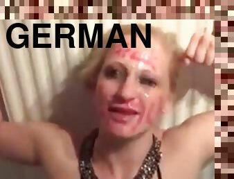 German slut with throat
