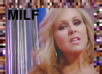 Milf Stripper Julia Ann Rubs Her Pink Pussy In Private Show!