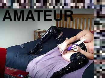 Pvc Boots Fetish Fuck Me Hard Dildo And Breed My Cunt Live Archive Show - Alhana Winter