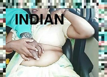 Episode -5, full video, indian beautiful sexy saree bhabi car romance, telugu dirty talks, ???? ????