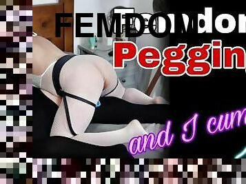 Femdom Pegging Strap On StrapOn FLR Mistress Bondage BDSM Chastity Cage Rough Vibrator Orgasm