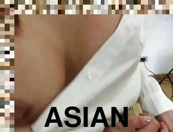 asiatisk, store-patter, onani, orgasme, lesbisk, mor, fødder, strømper, kyssende, hanrej