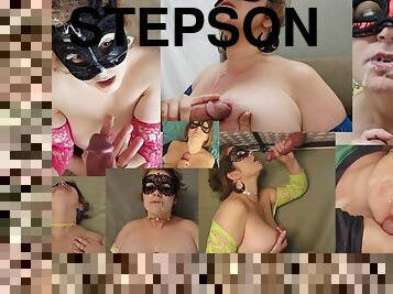 Watch Your Step Mommy Get a Cum Facial by Stepson Compilation! Over-50 MILF HUGE-TIT BBW Mature Mommy Mistress Thursday 