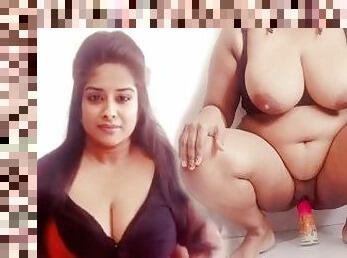 Indian Big Boobs Riya Riding Dildo After Seeing Her Friend Masturbating