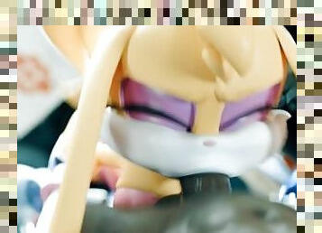 Grab her ears and facefuck rough her bunny throat! (Bunnie Rabbot From Sonic Series)  Merengue Z