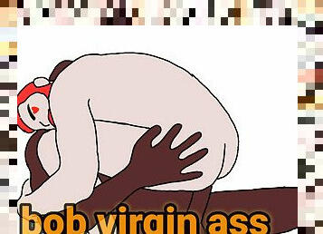 Straight Bob gives his ass virginity to Steve