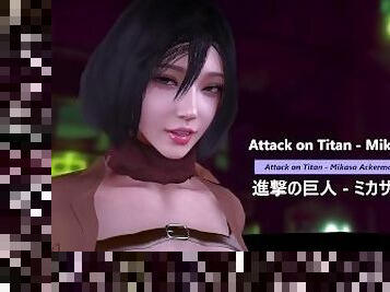 Attack on Titan - Mikasa Ackerman  Rooftop  Bench - Lite Version