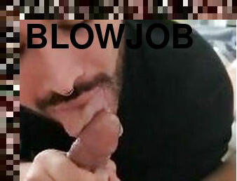 Blowjob to a Big Dick and cumshot - ft VELLO TATUADO