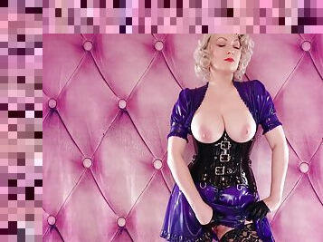 Arya Grander In Pussy Tease And Stockings Seduce - Femdom Pov - Hot Milf