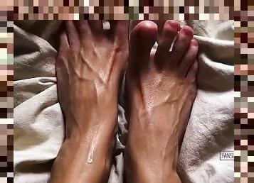 The most beautiful tiny feet ????by INSTA GLAMOROUS GIRL