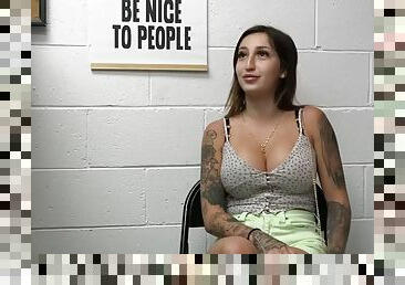 The officer wants a lapdance from this teen thief Anna Chambers