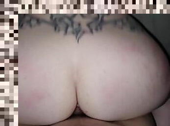Thick pawg milf bounces her ass on my dick!