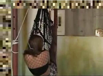 Thai Girlfriend Spanked Then Hung In A Net