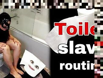 Femdom Toilet Slave Face Sitting Pussy Ass Licking Real Female Domination Submission Milf Stepmom