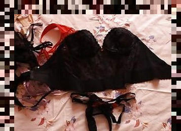 Panty drawer string thong Olivia crossdresser Moms Sluty underwear Greek