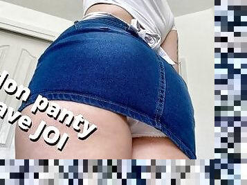 I own you: nylon panty slave femdom JOI - full video on Veggiebabyy Manyvids