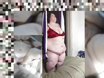 Fucking my fat SSBBW slut wife in the sex swing. (Feat. Texas Sized Goddess)