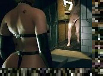 Sexy Black Widow Natasha Romanoff_Latex Chubby Thicker Nude_Sexy Latex Big Ass Resident Evil 2