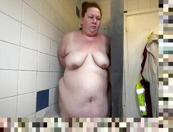 fatty in shower