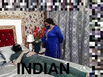 Sexy Indian House Maid With Huge Boobs Caught Dick of Her Boss