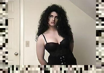 Maria rose my younger years hot sexy smoking crossdresser with big lips