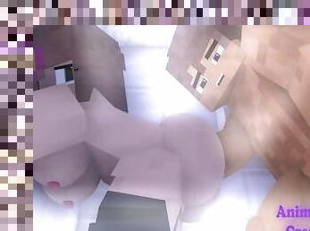 Jenny catches me in the bathroom  Minecraft Sex Mod