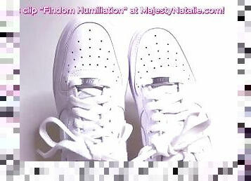 Preview for Findom Humiliation! KINKS: findom, femdom, feet, sneakers, goon, humiliation, petite