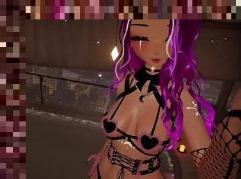 VRChat Slut shows off new outfits for you  Spanking, dancing, teasing