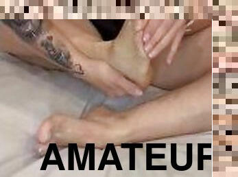 masturbare-masturbation, amatori, slclav, picioare, maurdara, fetish, solo