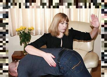 First Spanking For Robert