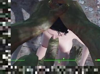 To Big to Deepthroat Hard Rough Angrily Fucked InsteadFallout 4 3D Animated Sex Mod